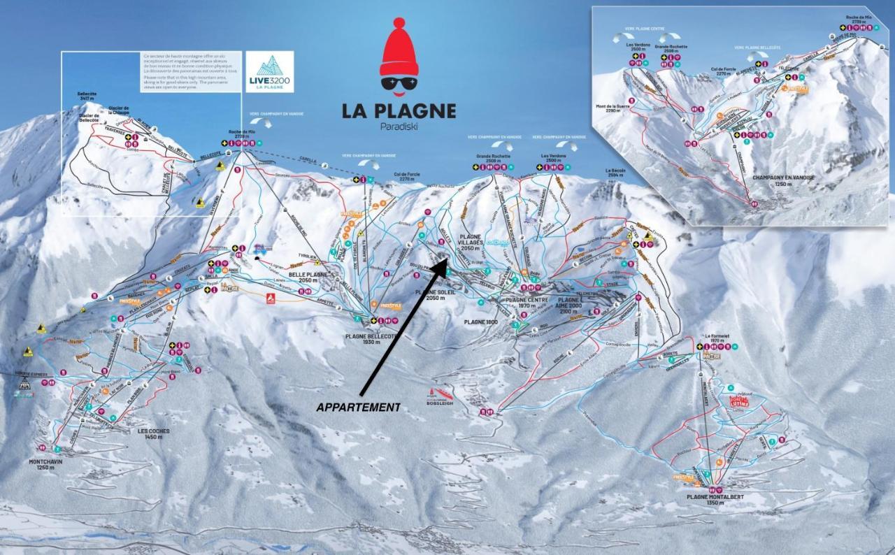 Plagne Villages La Plagne Zewnętrze zdjęcie